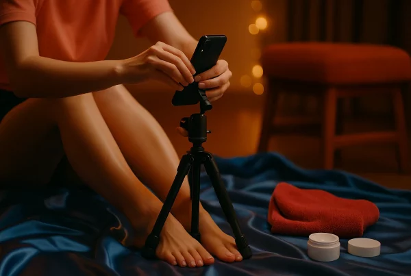 Guía de como tomar fotos de pies para vender: poses y luz