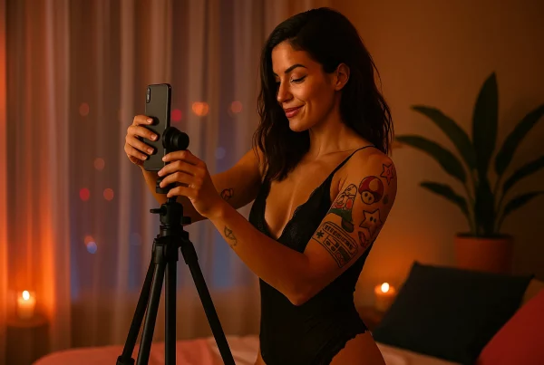 Guía de como tomar nudes con elegancia: poses, luz, guion y seguridad