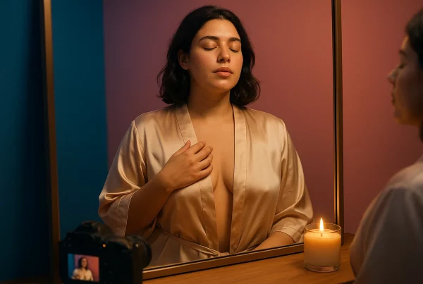 cómo prepararse para grabar contenido erótico ritual mente cuerpo entorno