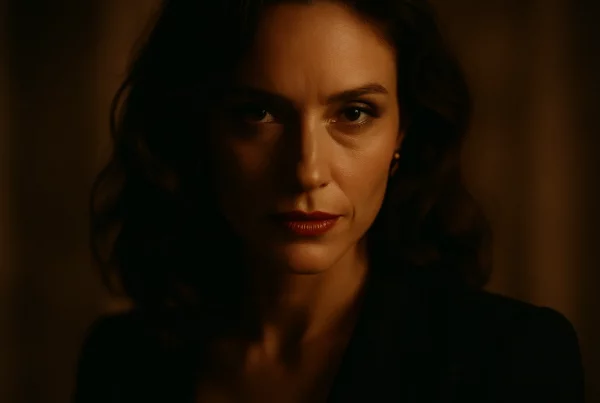 Primer plano de una mirada intensa que simboliza deseo psicológico