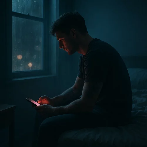 soledad masculina y deseo digital en hombres