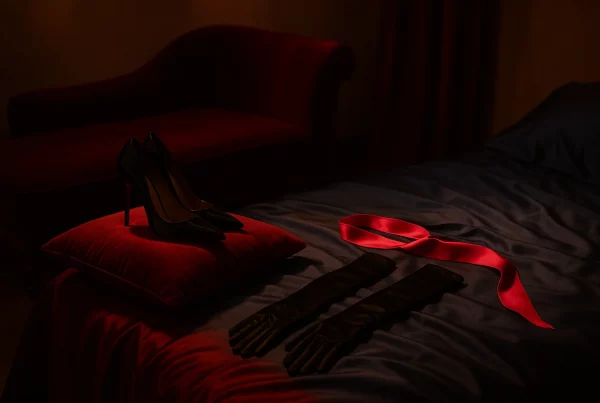 imagen de prácticas BDSM seguras como trampling y spanking