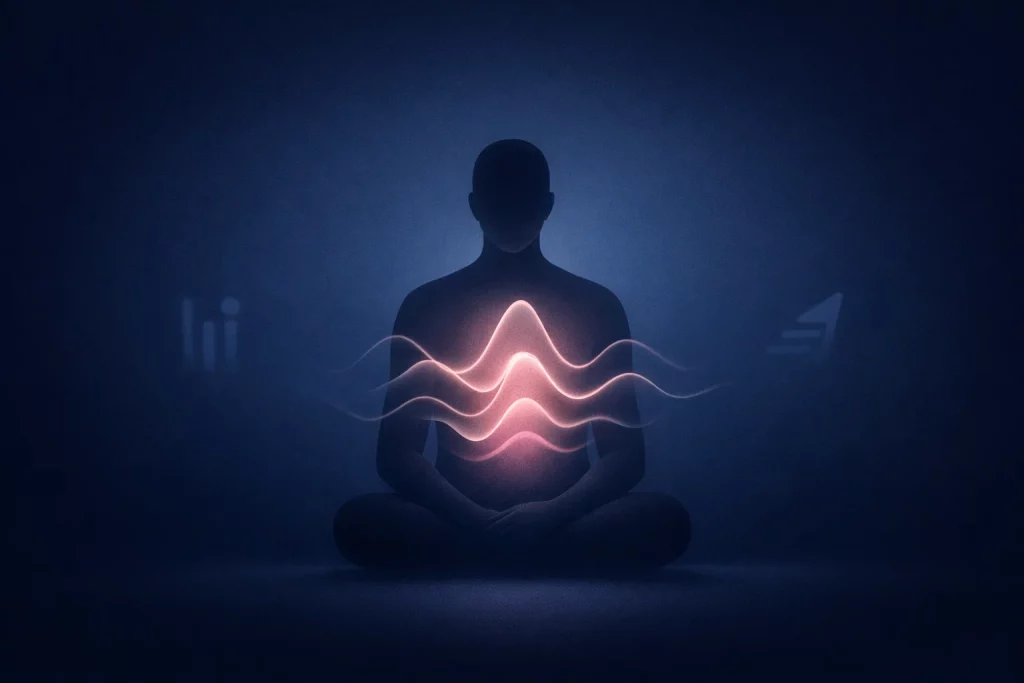 Ilustración sobre libido y deseo sexual en calma