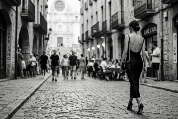 Sandra reflexionando sobre la importancia de estudiar el mercado antes de trabajar como escort en una nueva ciudad