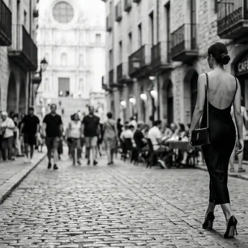 Sandra reflexionando sobre la importancia de estudiar el mercado antes de trabajar como escort en una nueva ciudad