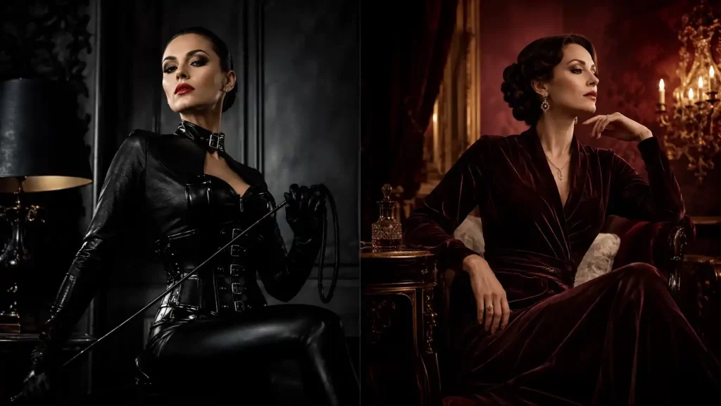 diferencia dominatrix mistress roles bdsm tabla